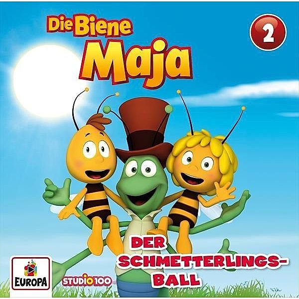Die Biene Maja (CGI) - Der Schmetterlingsball.Tl.2,1 Audio-CD, Die Biene Maja