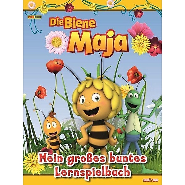Die Biene Maja: Mein großes buntes Lernspielbuch