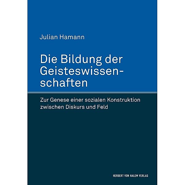 Die Bildung der Geisteswissenschaften, Julian Hamann