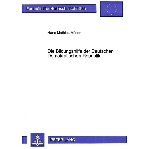 Die Bildungshilfe der Deutschen Demokratischen Republik, Hans Mathias Müller