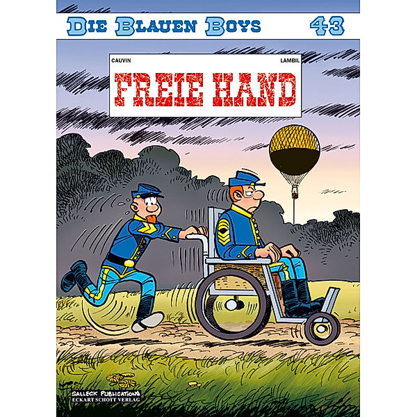 Die Blauen Boys - Freie Hand, Raoul Cauvin