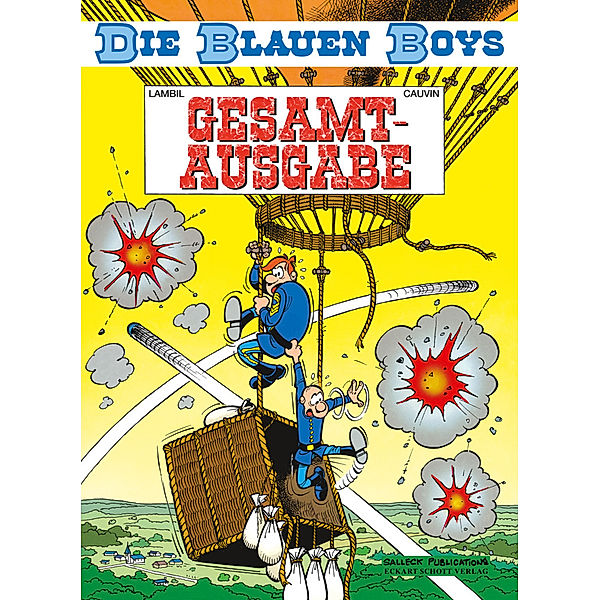 Die Blauen Boys Gesamtausgabe 4, Raoul Cauvin