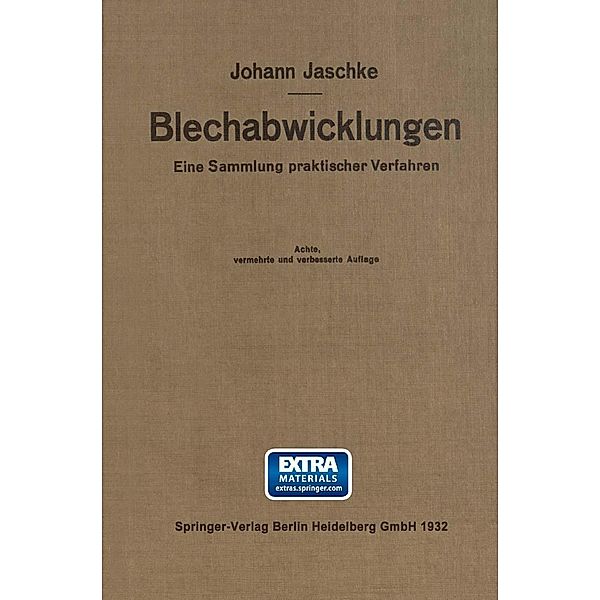 Die Blechabwicklungen, Johann Jaschke