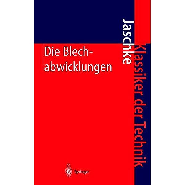 Die Blechabwicklungen, Johann Jaschke