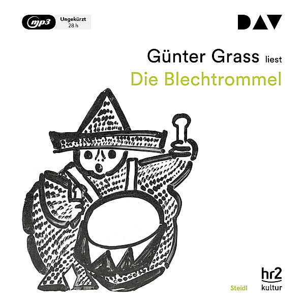 Die Blechtrommel,3 Audio-CD, 3 MP3, Günter Grass