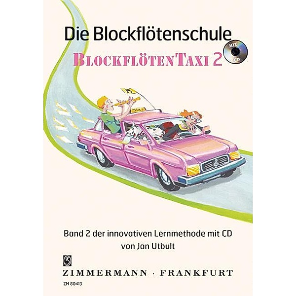 Die Blockflötenschule BlockflötenTaxi, m. Audio-CD.Bd.2, Jan Utbult