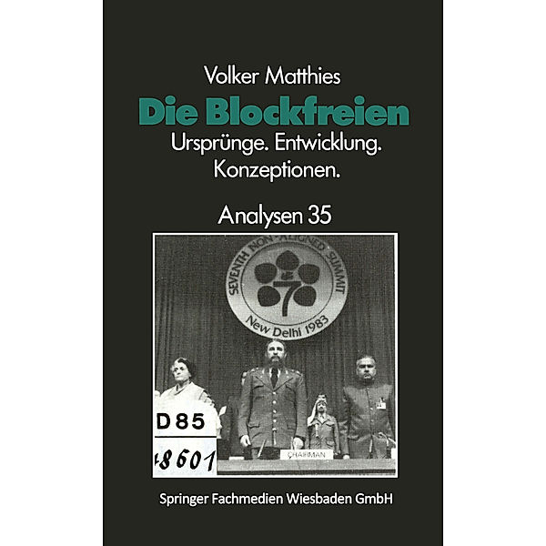 Die Blockfreien, Volker Matthies