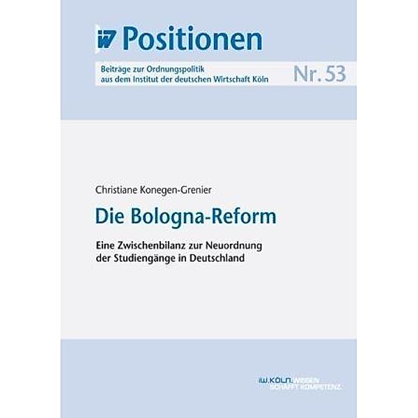 Die Bologna-Reform, Christiane Konegen-Grenier