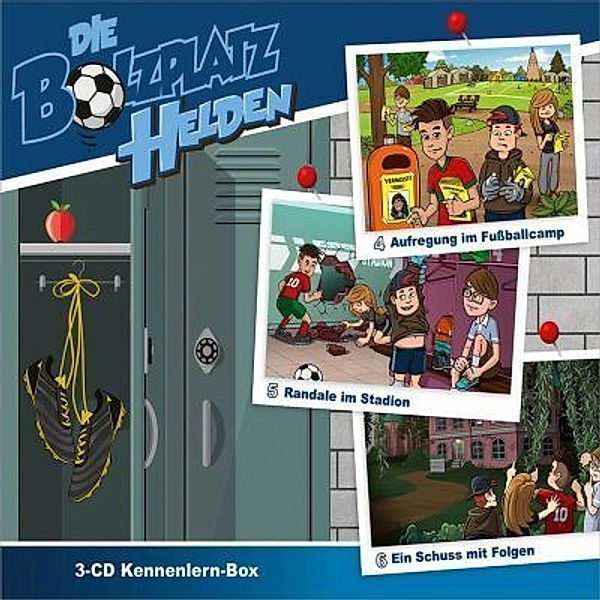 Die Bolzplatzhelden - CD-Box 2,Audio-CD, Christian Mörken