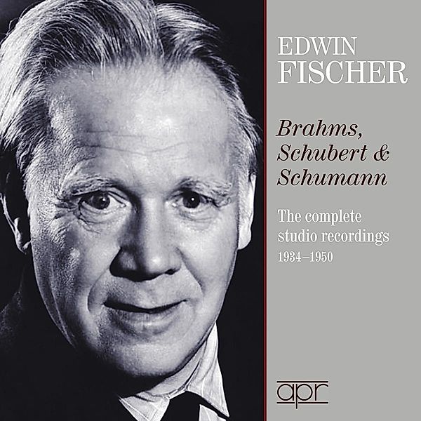 Die Brahms,Schubert &  Schumann Studio-Aufnahmen, Edwin Fischer