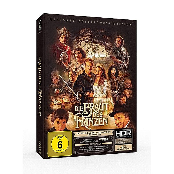 Die Braut des Prinzen (4K Ultra HD Ultimate Collector's Edition + Blu-ray + 2 DVDs), Rob Reiner