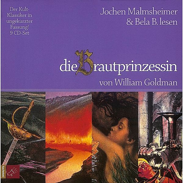 Die Brautprinzessin, 9 CDs, William Goldman