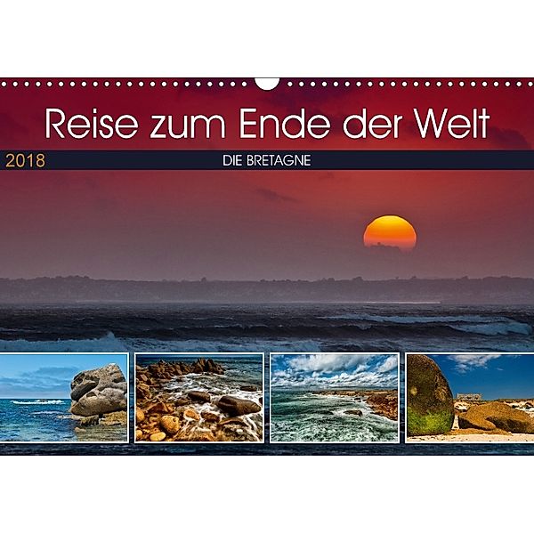 Die Bretagne - Eine Reise zum Ende der Welt (Wandkalender 2018 DIN A3 quer), Helmut Probst