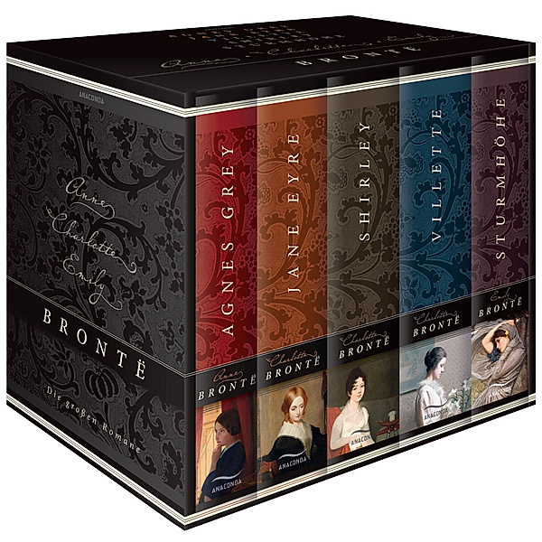 Die Brontë-Schwestern - Die großen Romane im Schuber, Anne Brontë, Charlotte Brontë, Emily Brontë