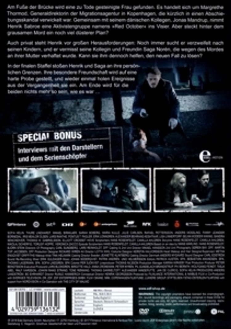 Die Brücke: Transit in den Tod - Staffel 4 DVD | Weltbild.ch