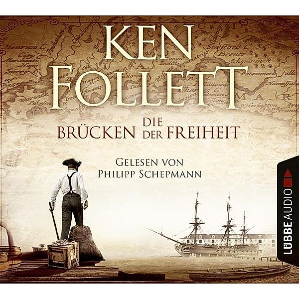 Die Brücken der Freiheit, 5 Audio-CDs, Ken Follett