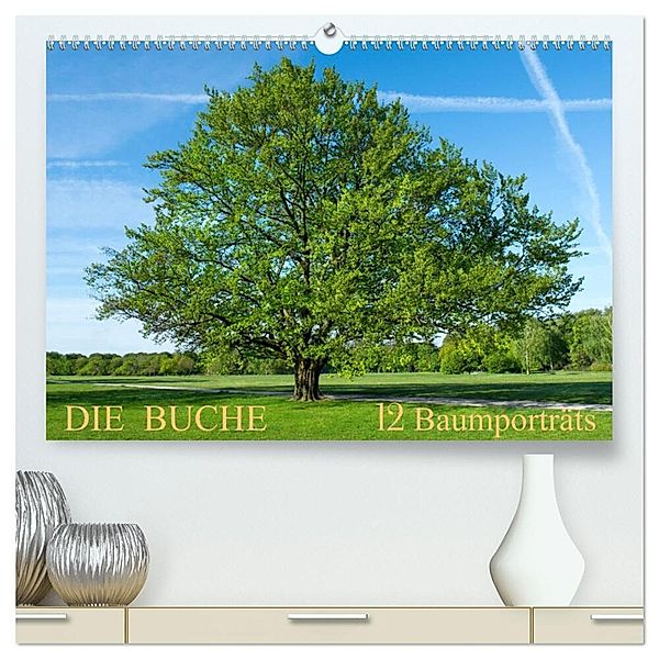Die Buche: 12 Baumporträts (hochwertiger Premium Wandkalender 2024 DIN A2 quer), Kunstdruck in Hochglanz, Tatjana Balzer