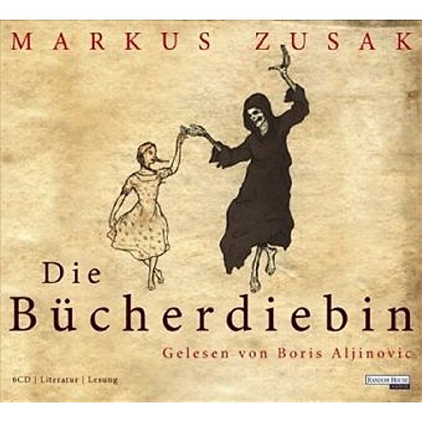 Die Bücherdiebin, 6 Audio-CDs, Markus Zusak