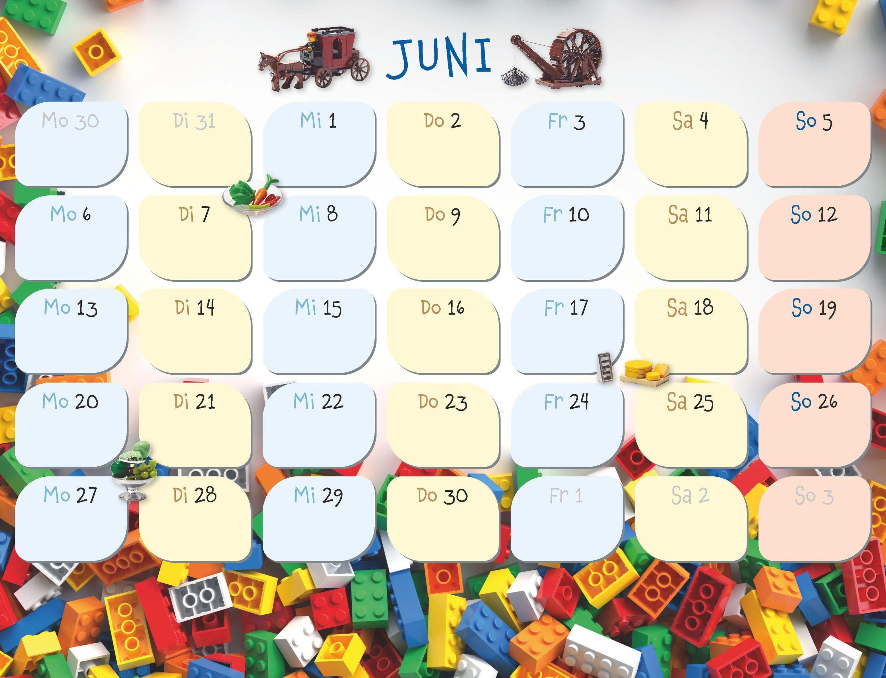 Die bunte Welt der LEGO® Steine 2022 - Kalender bei Weltbild.ch