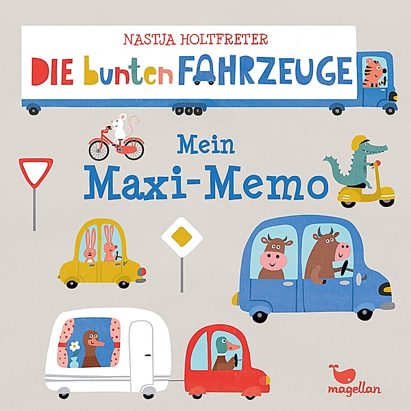 Magellan Verlag Die bunten Fahrzeuge – Mein Maxi-Memo