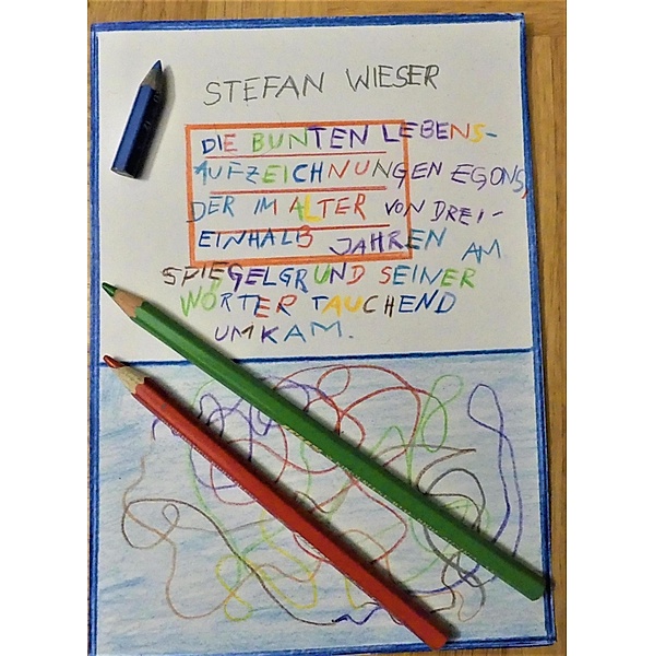 Die bunten Lebensaufzeichnungen Egons, der im Alter von dreieinhalb Jahren am Spiegelgrund seiner Wörter tauchend umkam, Stefan Wieser