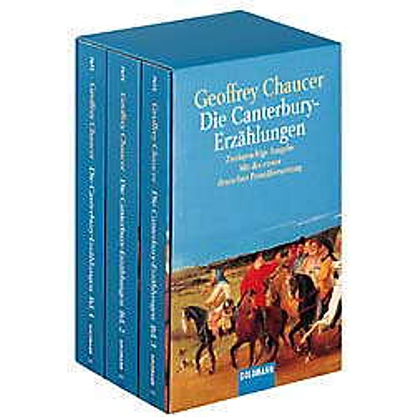 Die Canterbury-Erzählungen, 3 Bde., Geoffrey Chaucer