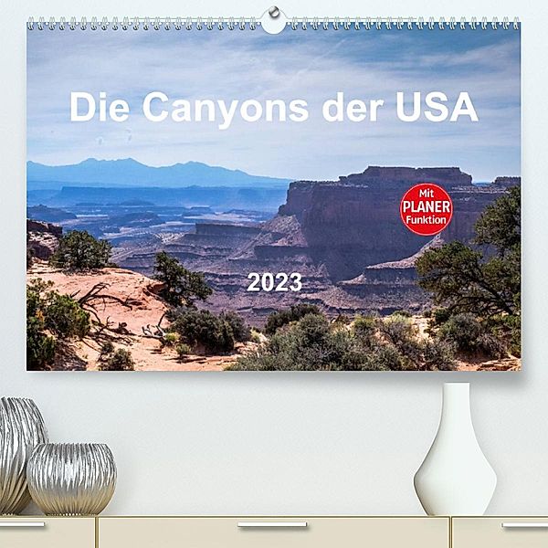 Die Canyons der USA (Premium, hochwertiger DIN A2 Wandkalender 2023, Kunstdruck in Hochglanz), Michael Brückmann, MIBfoto