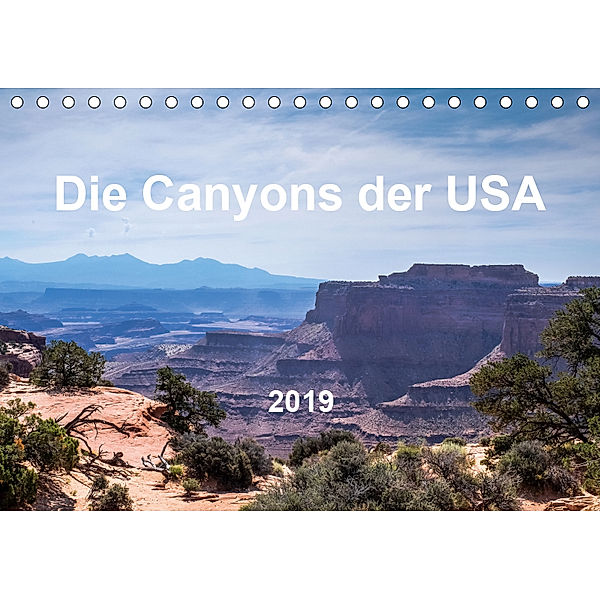 Die Canyons der USA (Tischkalender 2019 DIN A5 quer), MIBfoto