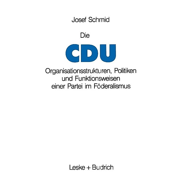 Die CDU, Josef Schmid