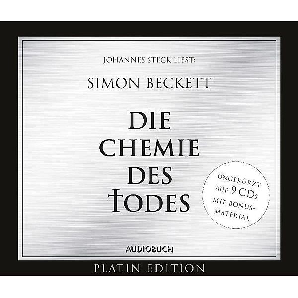 Die Chemie des Todes, 9 Audio-CDs (Platin Edition), Simon Beckett