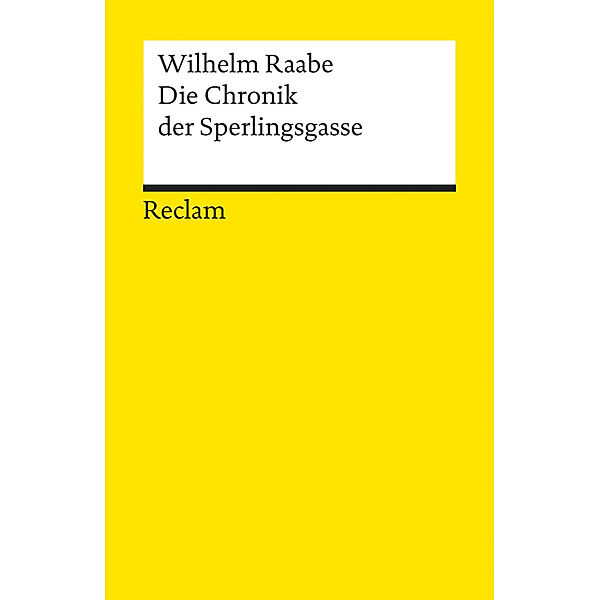 Die Chronik der Sperlingsgasse, Wilhelm Raabe