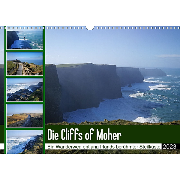 Die Cliffs of Moher (Wandkalender 2023 DIN A3 quer), Sabrina Sierks