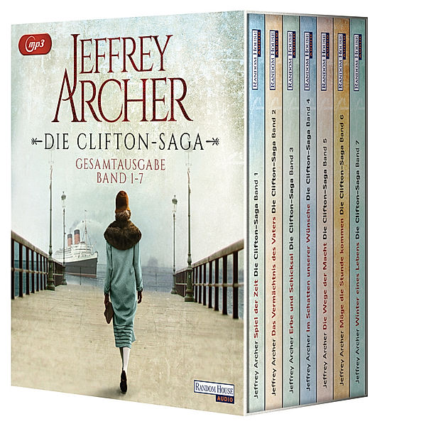 Die Clifton-Saga,14 Audio-CD, 14 MP3, Jeffrey Archer