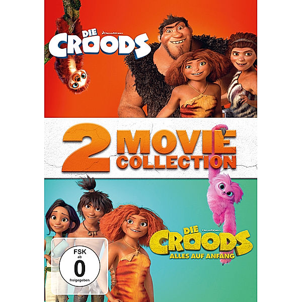 Die Croods - 2 Movie Collection, Kirk De Micco, Chris Sanders Kirk DeMicco, Dan Hageman, Kevin Hageman, Chris Sanders