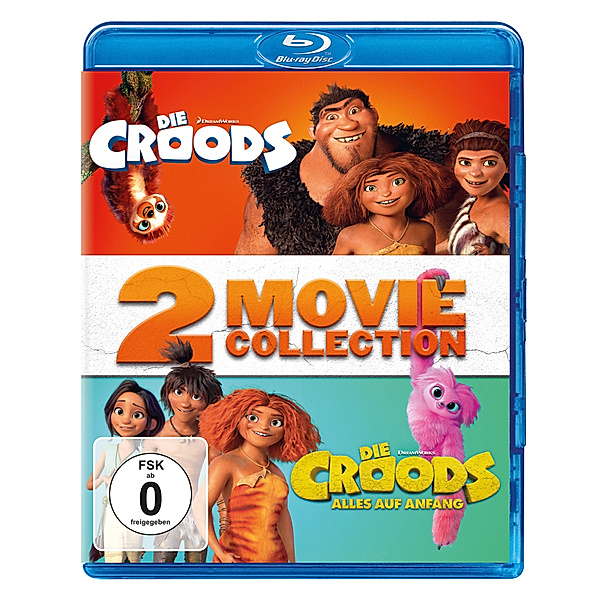 Die Croods - 2 Movie Collection, Kirk De Micco, Chris Sanders Kirk DeMicco, Dan Hageman, Kevin Hageman, Chris Sanders