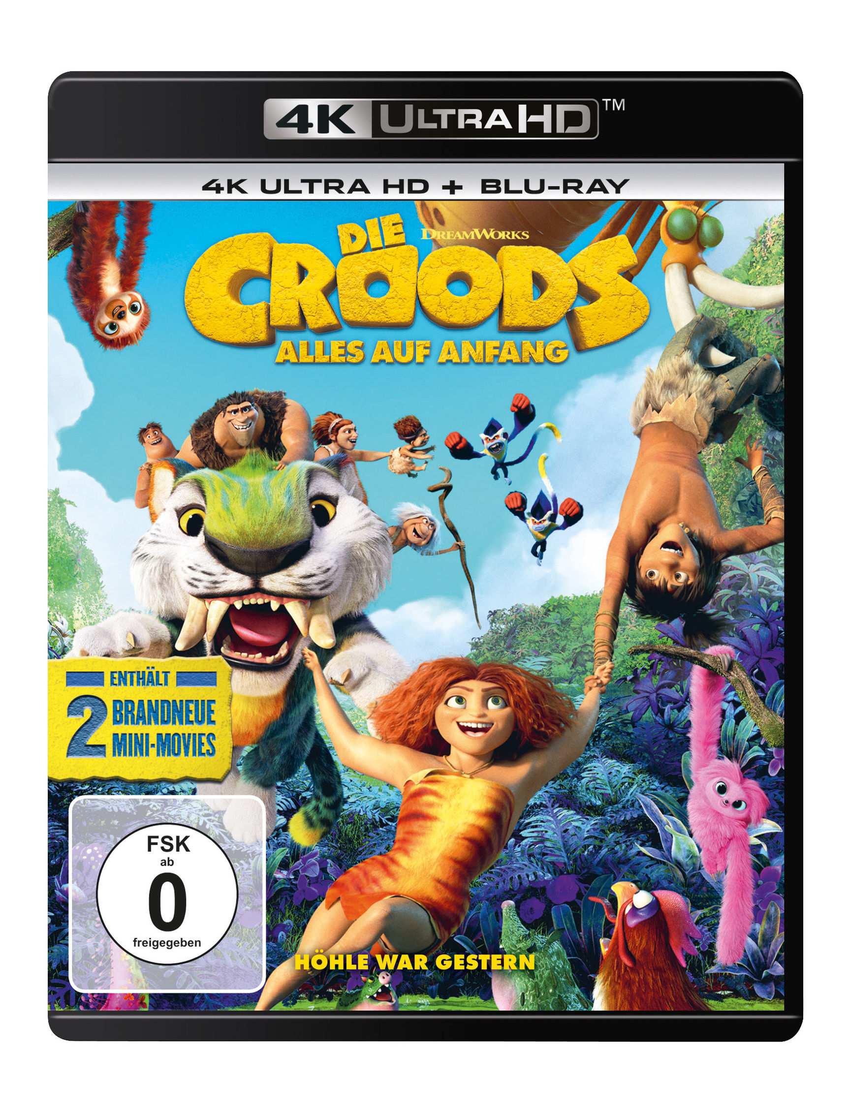 Die Croods - Alles auf Anfang 4K Ultra HD Blu-ray | Weltbild.de