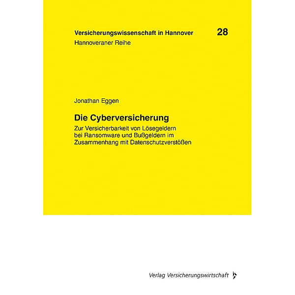 Die Cyberversicherung, Jonathan Eggen