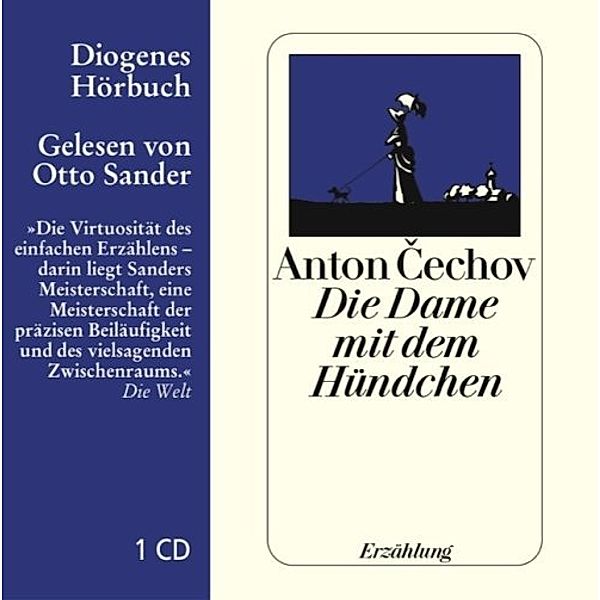 Die Dame mit dem Hündchen, 1 Audio-CD, Anton Cechov