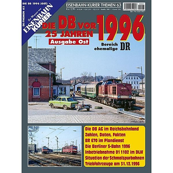 Die DB vor 25 Jahren - 1996 Ausgabe Ost