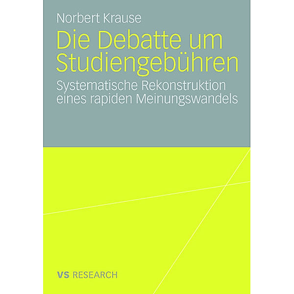 Die Debatte um Studiengebühren, Norbert Krause