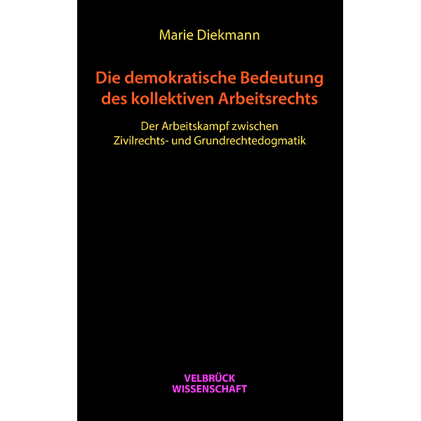 Die demokratische Bedeutung des kollektiven Arbeitsrechts, Marie Diekmann