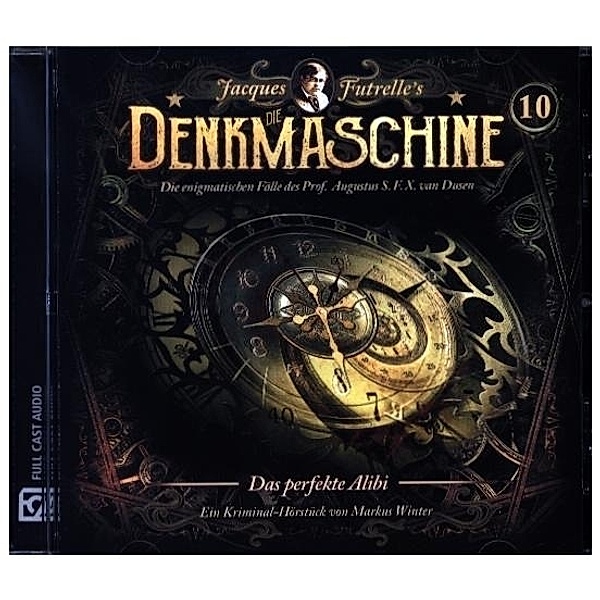 Die Denkmaschine - Das perfekte Alibi,1 Audio-CD, Markus Winter
