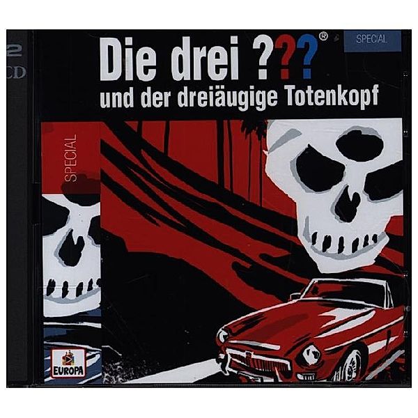 Die der ??? und der dreiäugige Totenkopf,2 Audio-CD, Die drei ???