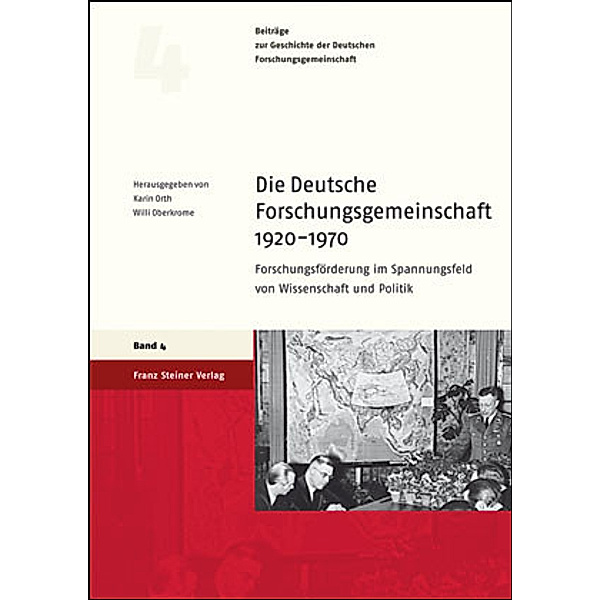 Die Deutsche Forschungsgemeinschaft 1920-1970