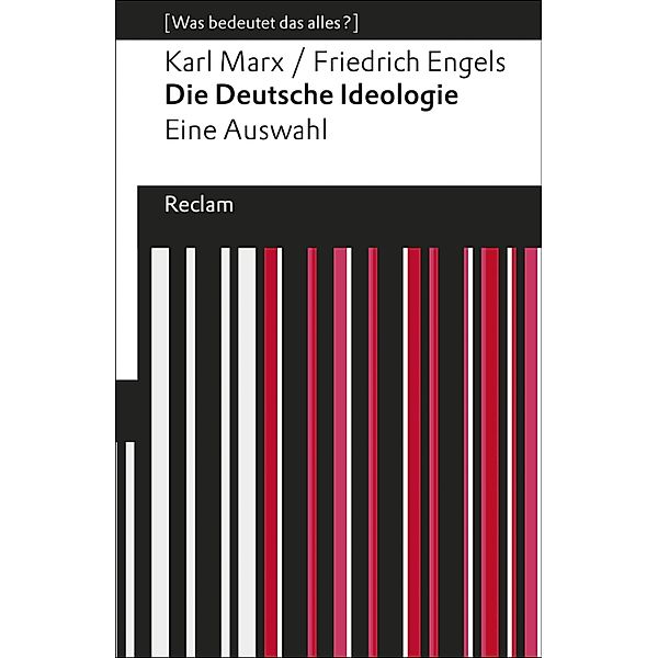 Die Deutsche Ideologie / Reclams Universal-Bibliothek, Karl Marx, Friedrich Engels