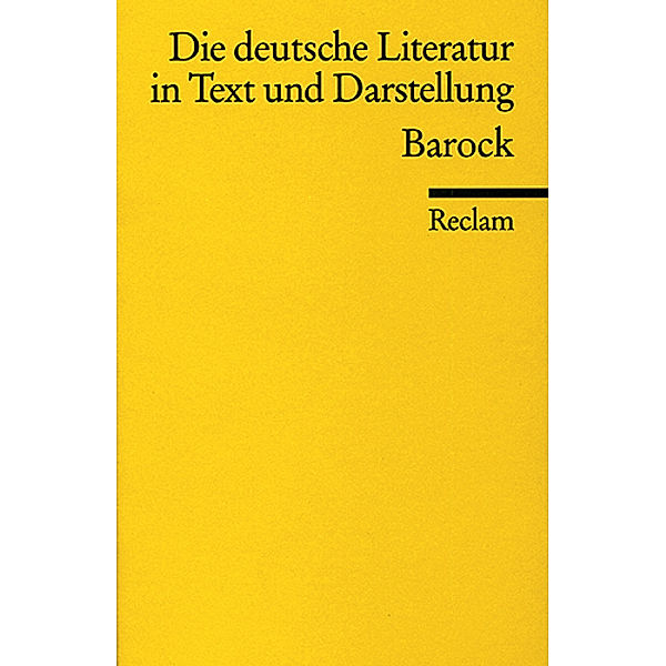 Die deutsche Literatur in Text und Darstellung, Barock