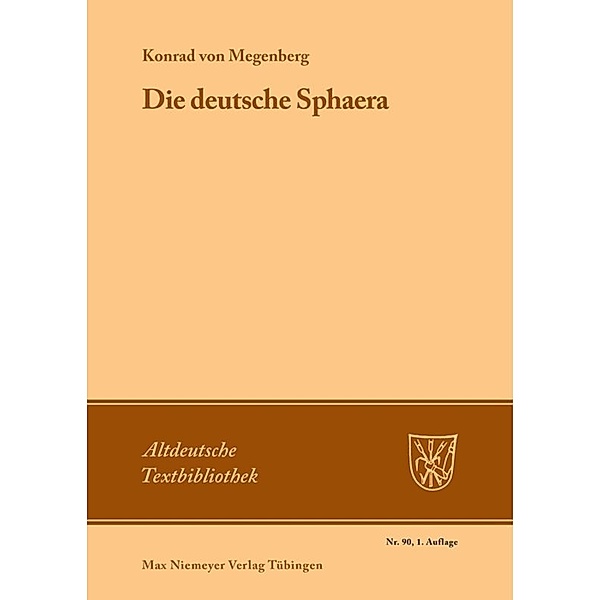 Die Deutsche Sphaera, Konrad von Megenberg