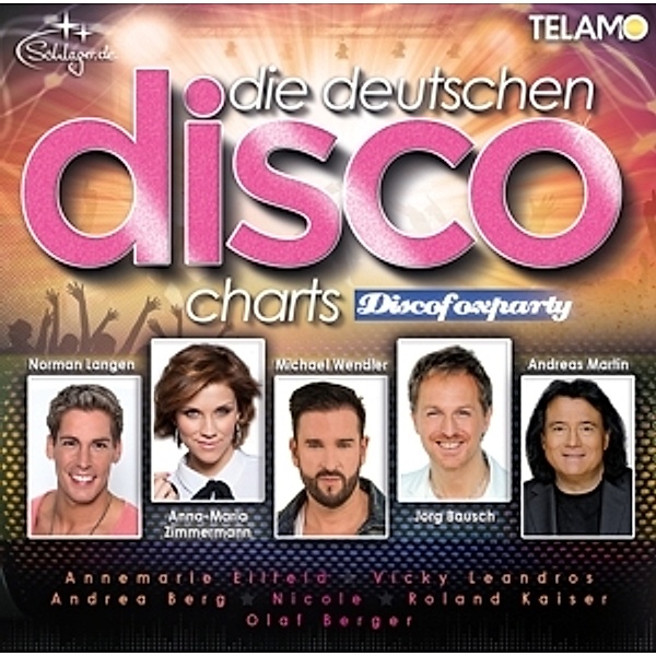 Die Deutschen Disco Charts-Discofoxparty, Diverse Interpreten