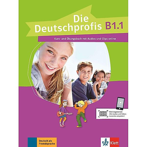 Die Deutschprofis: B1.1 Kurs- und Übungsbuch mit Audios und Clips online, Olga Swerlowa