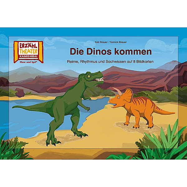 Die Dinos kommen / Kamishibai Bildkarten, Kati Breuer, Yannick Breuer